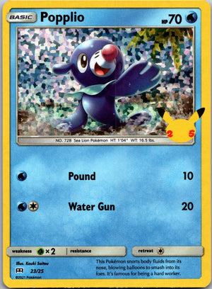 2017 McDonald's Promo 2017 004/012 Popplio - 4/12 LP