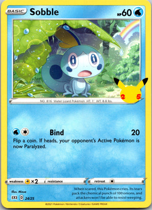 2019 SWSH: Sword and Shield Promo Cards SWSH003 Sobble LP