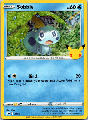 2019 SWSH: Sword and Shield Promo Cards SWSH003 Sobble LP