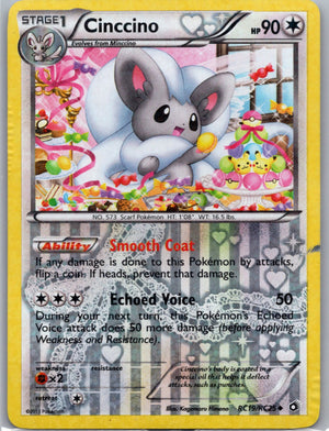 2013 Legendary Treasures: Radiant Collection RC19/RC25 Cinccino LP