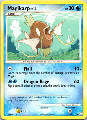 2007 Mysterious Treasures 89/123 Magikarp LP