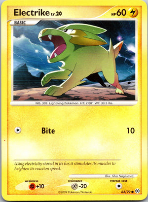 2009 Arceus 63/99 Electrike (63) LP
