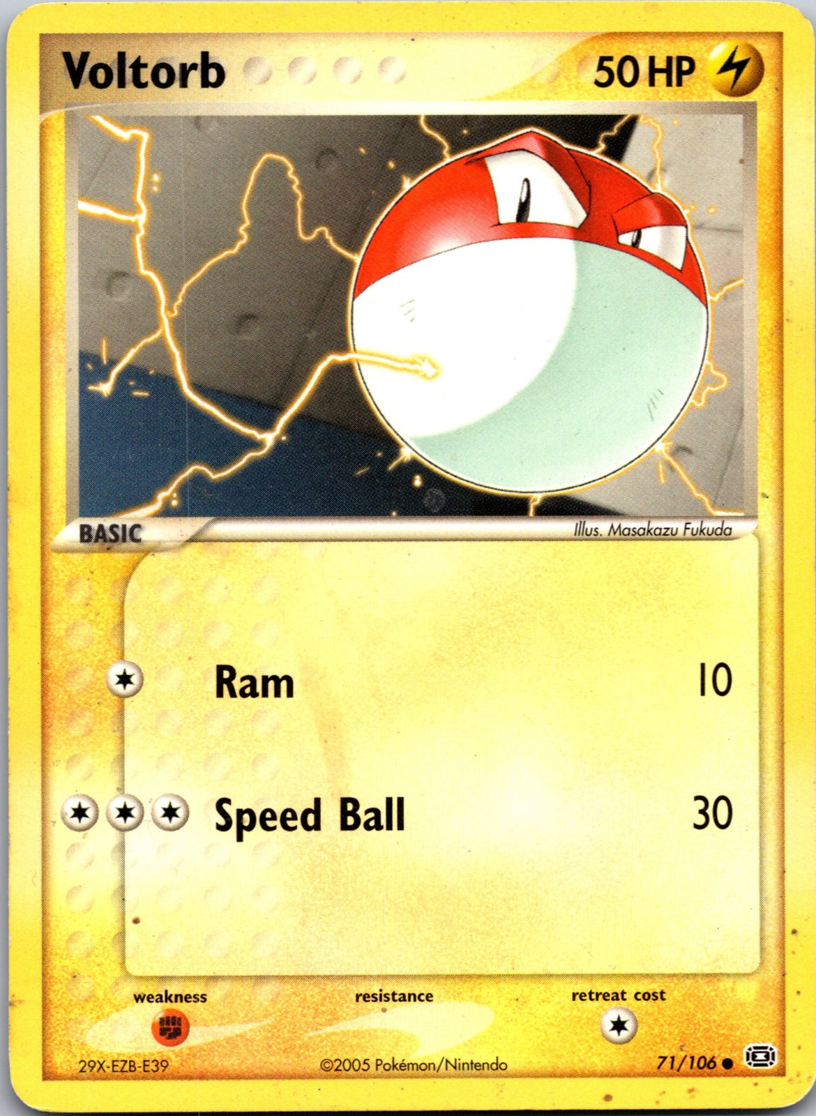2005 Emerald 71/106 Voltorb LP
