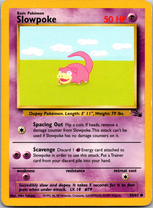 1999 Fossil 55/62 Slowpoke LP