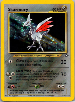 2000 Neo Genesis 013/111 Skarmory Holo Rare G339
