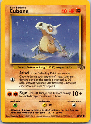 1999 Jungle 50/64 Cubone LP