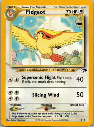 2001 Southern Islands 02/18 Pidgeot Rare G183