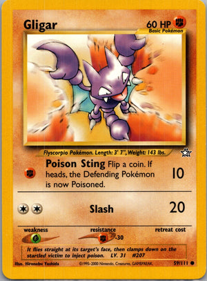 Neo Genesis 059/111 Gligar Common NM