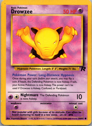 Legendary Collection 073/110 Drowzee Common NM