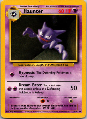 2000 Base Set 2 043/130 Haunter LP