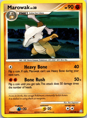 2008 Legends Awakened 63/146 Marowak LP