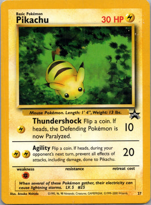 2000 WoTC Promo 27/53 Pikachu (Baby) Promo M27
