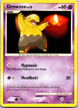 2008 Great Encounters 65/106 Drowzee LP