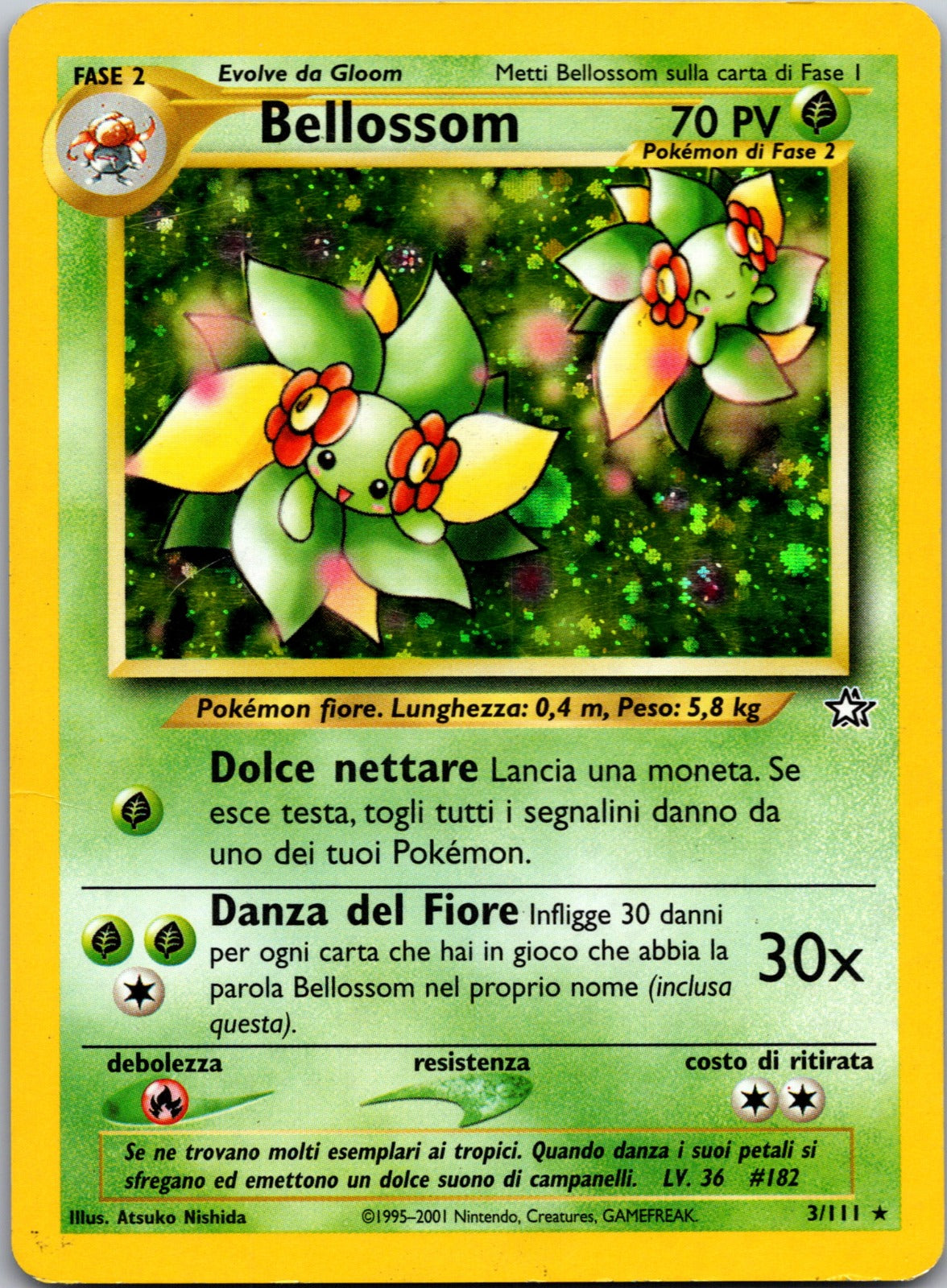 2000 Bellossom Neo Genesis 003/111 NM