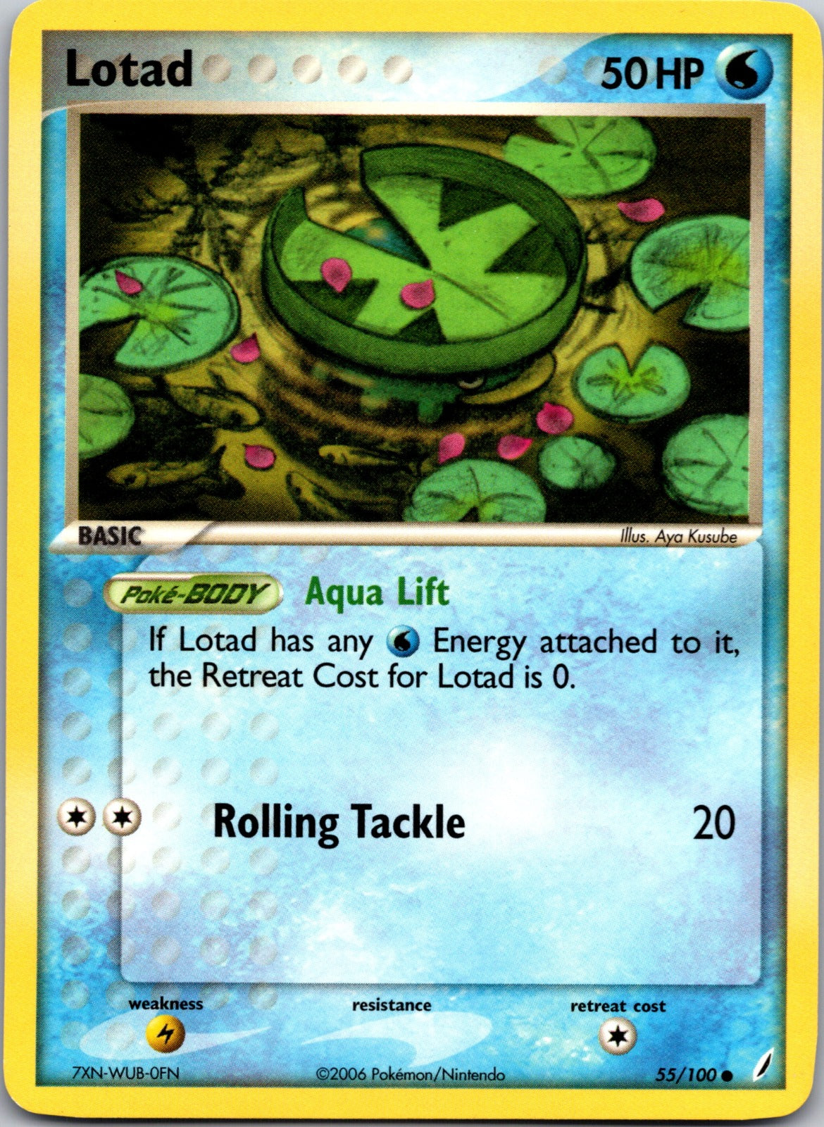 2006 Crystal Guardians 55/100 Lotad LP Y295