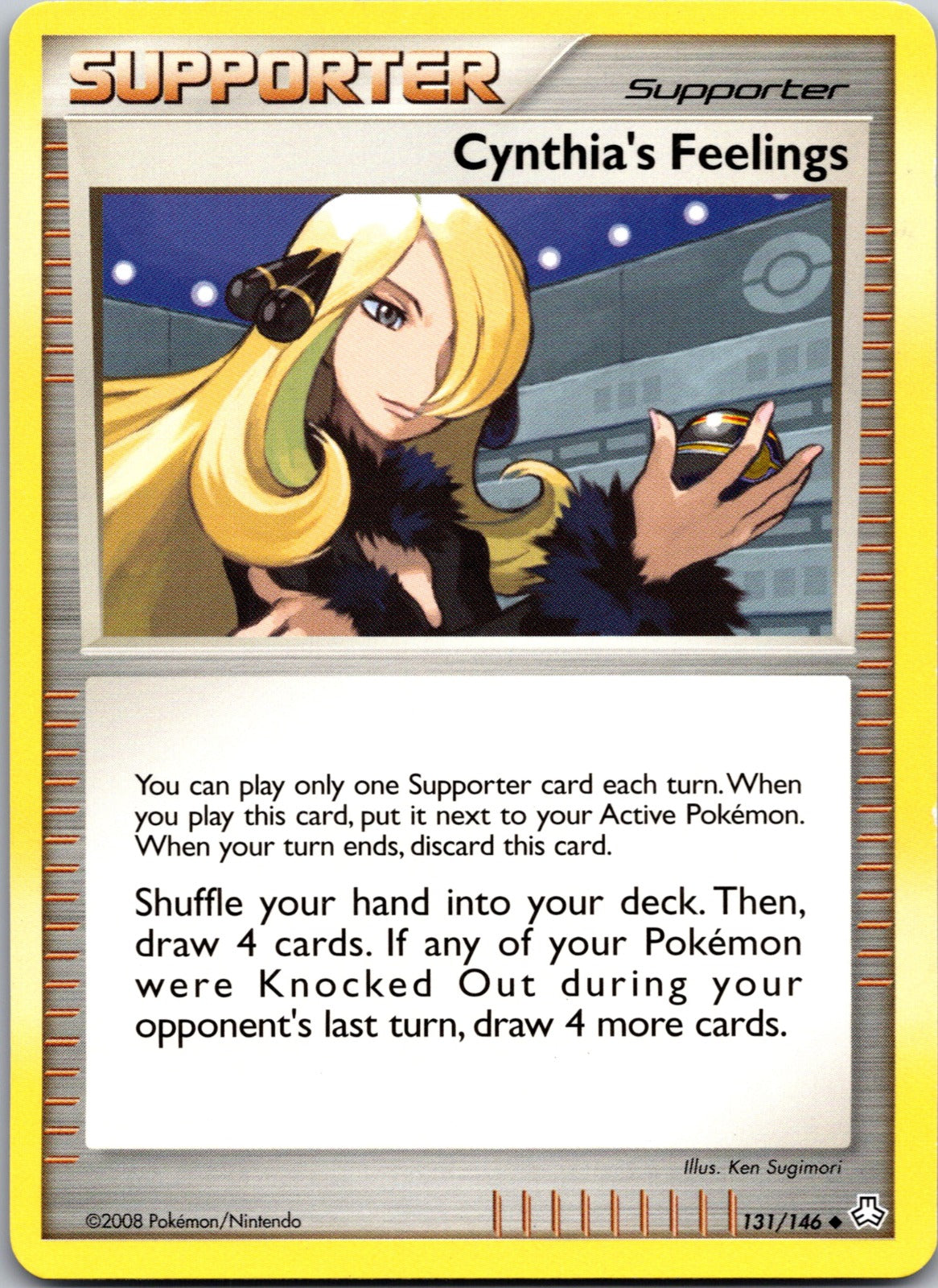 2008 Legends Awakened 131/146 Cynthia's Feelings LP A359