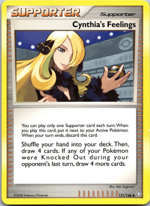 2008 Legends Awakened 131/146 Cynthia's Feelings LP