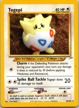 2002 Neo Destiny 056/105 Togepi Uncommon A230