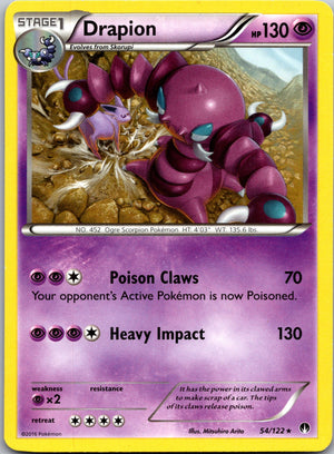 2016 XY - BREAKpoint 54/122 Drapion LP