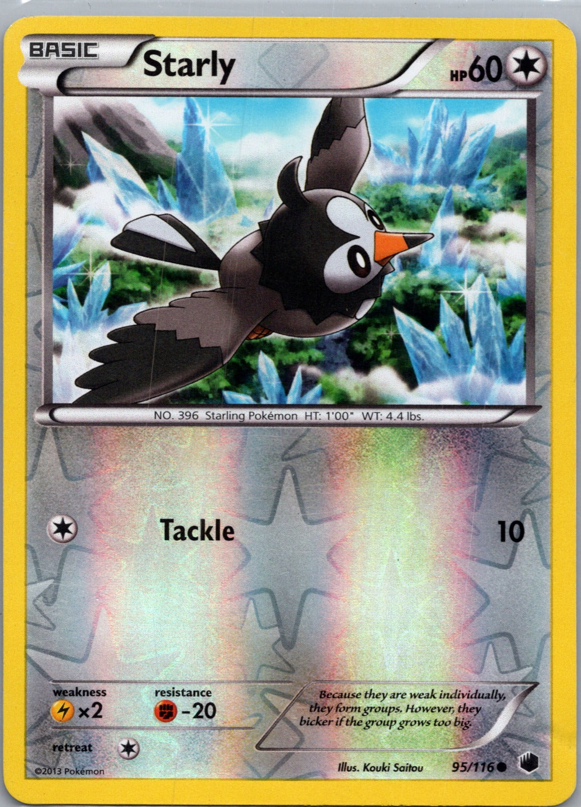 2013 Plasma Freeze 95/116 Starly [Reverse] LP G221