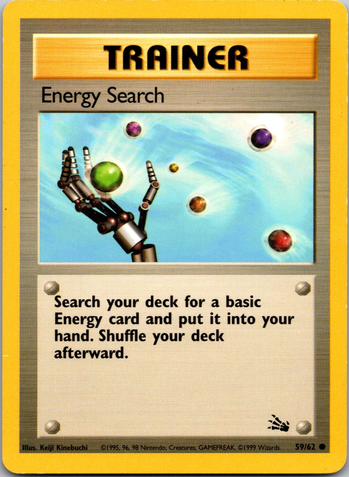1999 Fossil 59/62 Energy Search Common C290