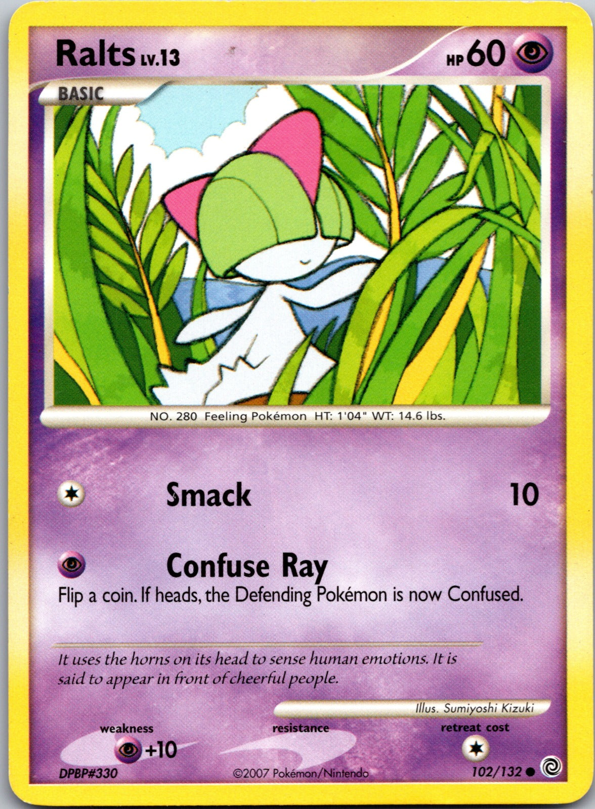 2007 Secret Wonders 102/132 Ralts LP