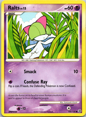 2007 Secret Wonders 102/132 Ralts LP