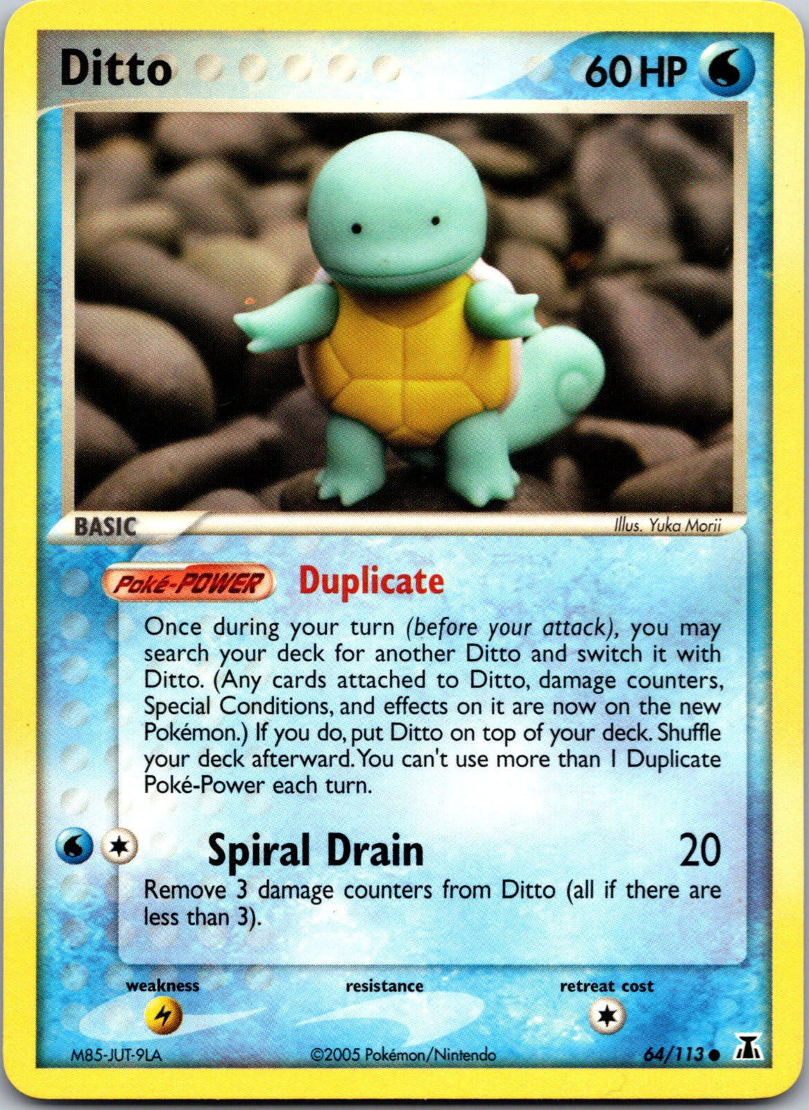 2005 Delta Species 064/113 Ditto - (Squirtle) LP