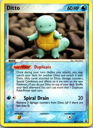 2005 Delta Species 064/113 Ditto - (Squirtle) LP