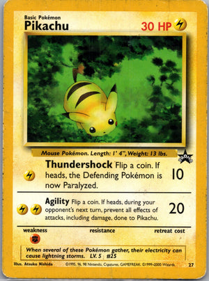 2000 WoTC Promo 27/53 Pikachu Promo F82