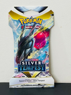 Silver Tempest Sleeved Booster Pack