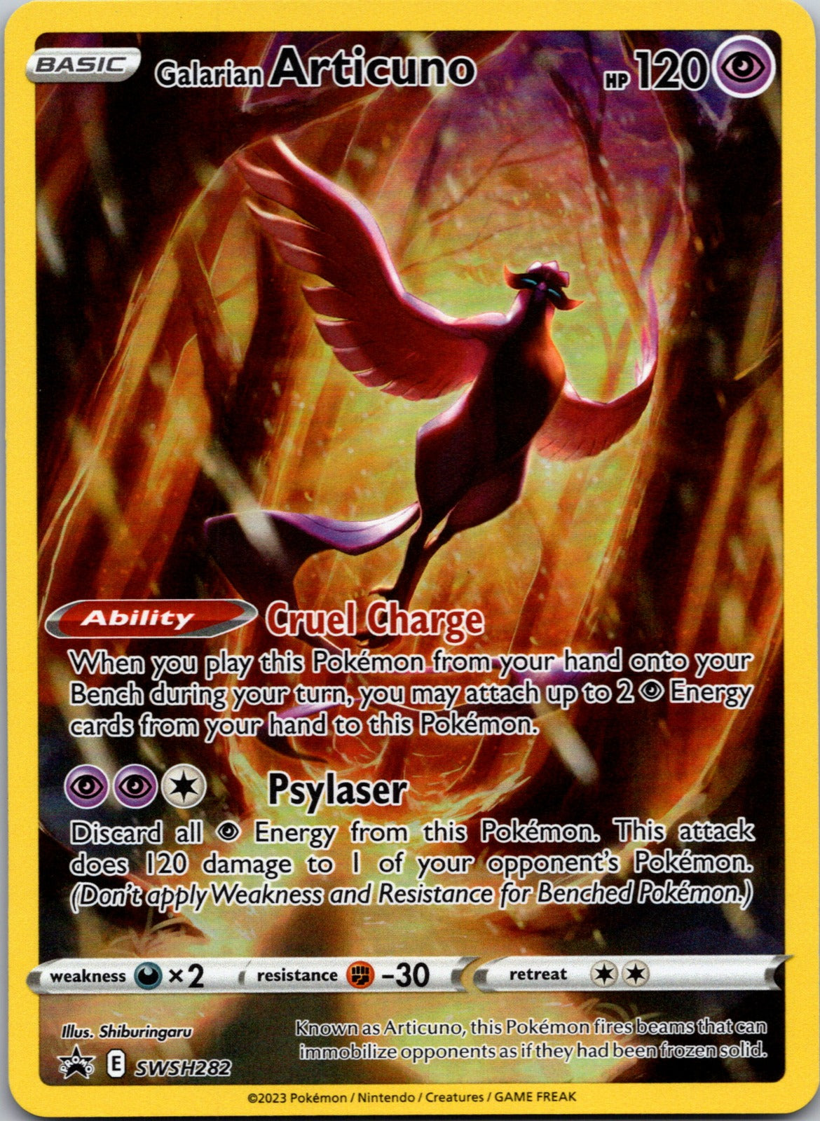 2022 Galarian Articuno S12a: VSTAR Universe 182/172 NM