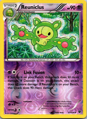 2016 XY - Fates Collide 35/124 Reuniclus LP