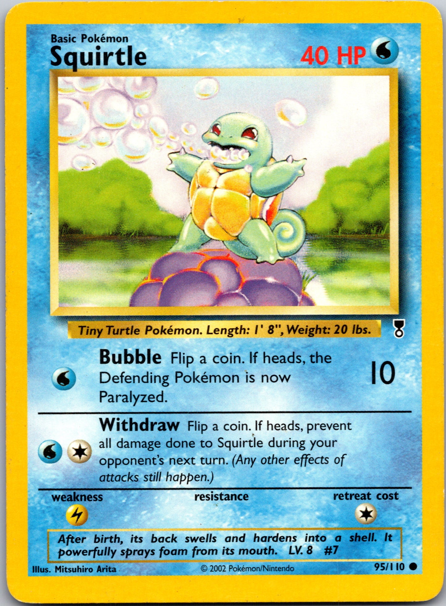 Legendary Collection 095/110 Squirtle Common A202