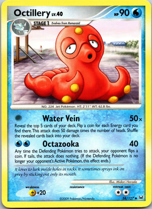 2009 Platinum 58/127 Octillery LP