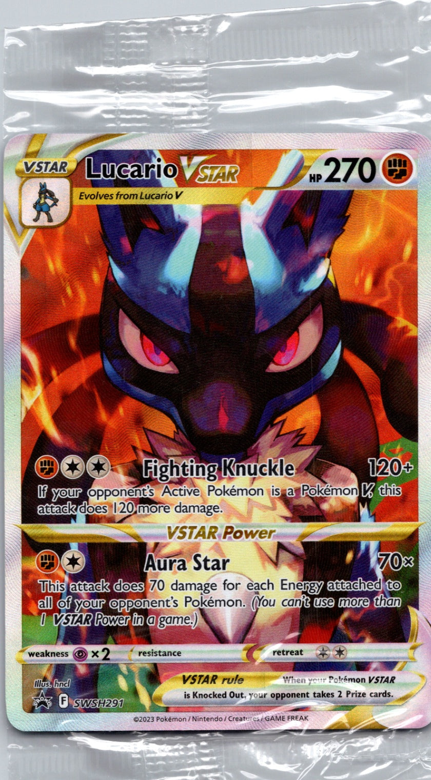 Lucario VSTAR Holofoil Promo SWSH: Sword & Shield Promo Cards SWSH291 NM