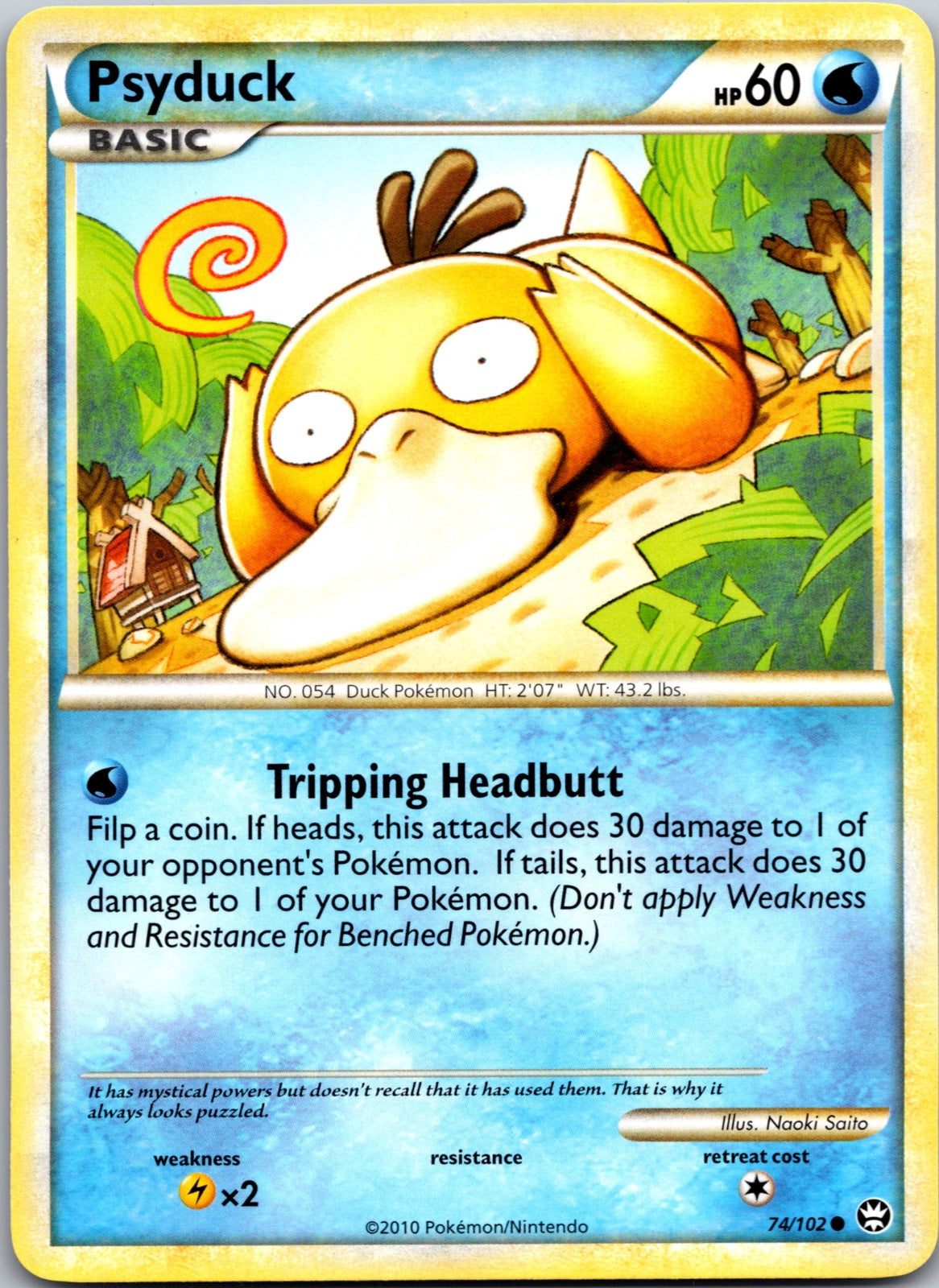 2010 Triumphant 74/102 Psyduck LP