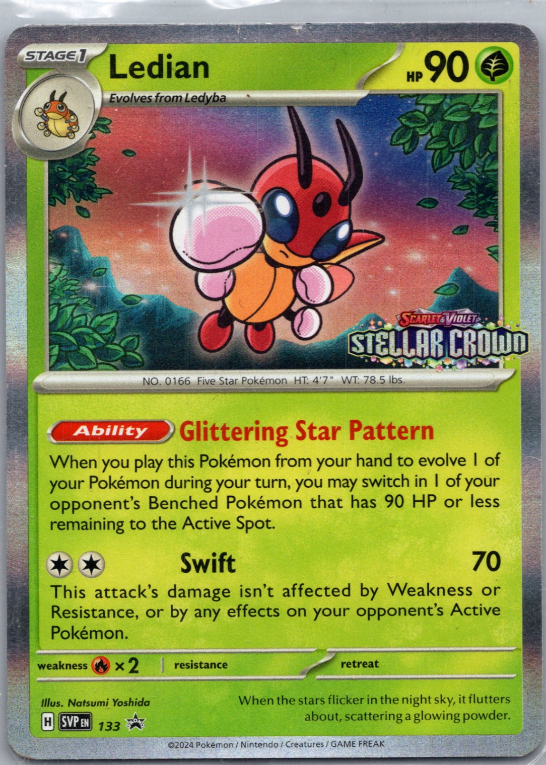2023 SV: Scarlet & Violet Promo Cards 133 Ledian Promo D115