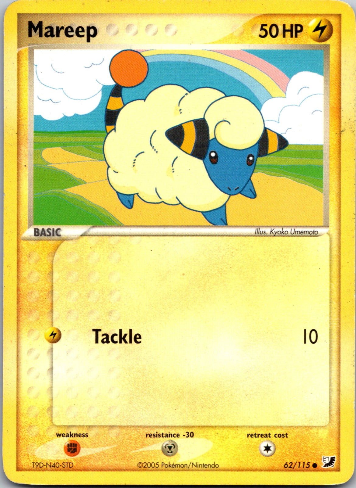 2005 Unseen Forces 62/115 Mareep LP