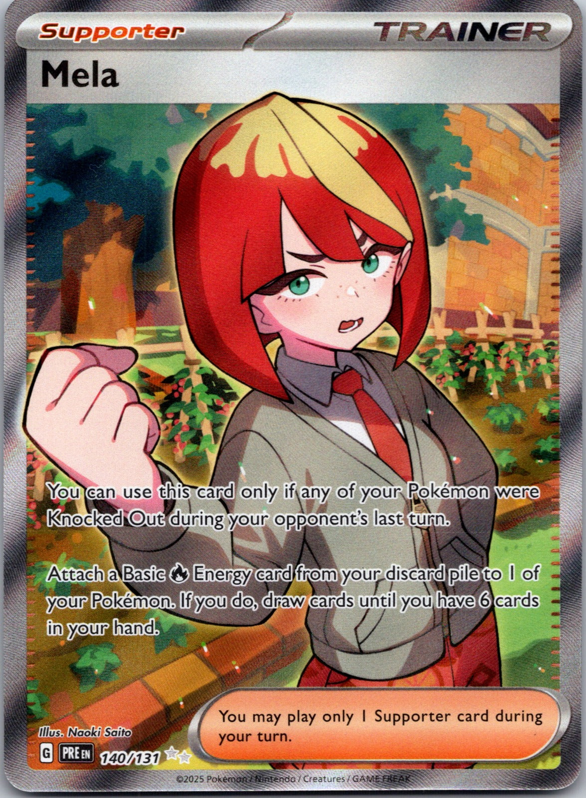 2025 Mela SV: Prismatic Evolutions 140/131 NM