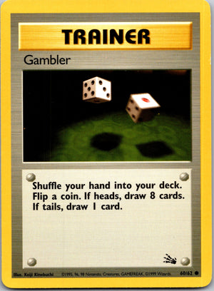 1999 Fossil 60/62 Gambler Common L170