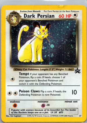 2000 WoTC Promo 17/53 Dark Persian Holo G182