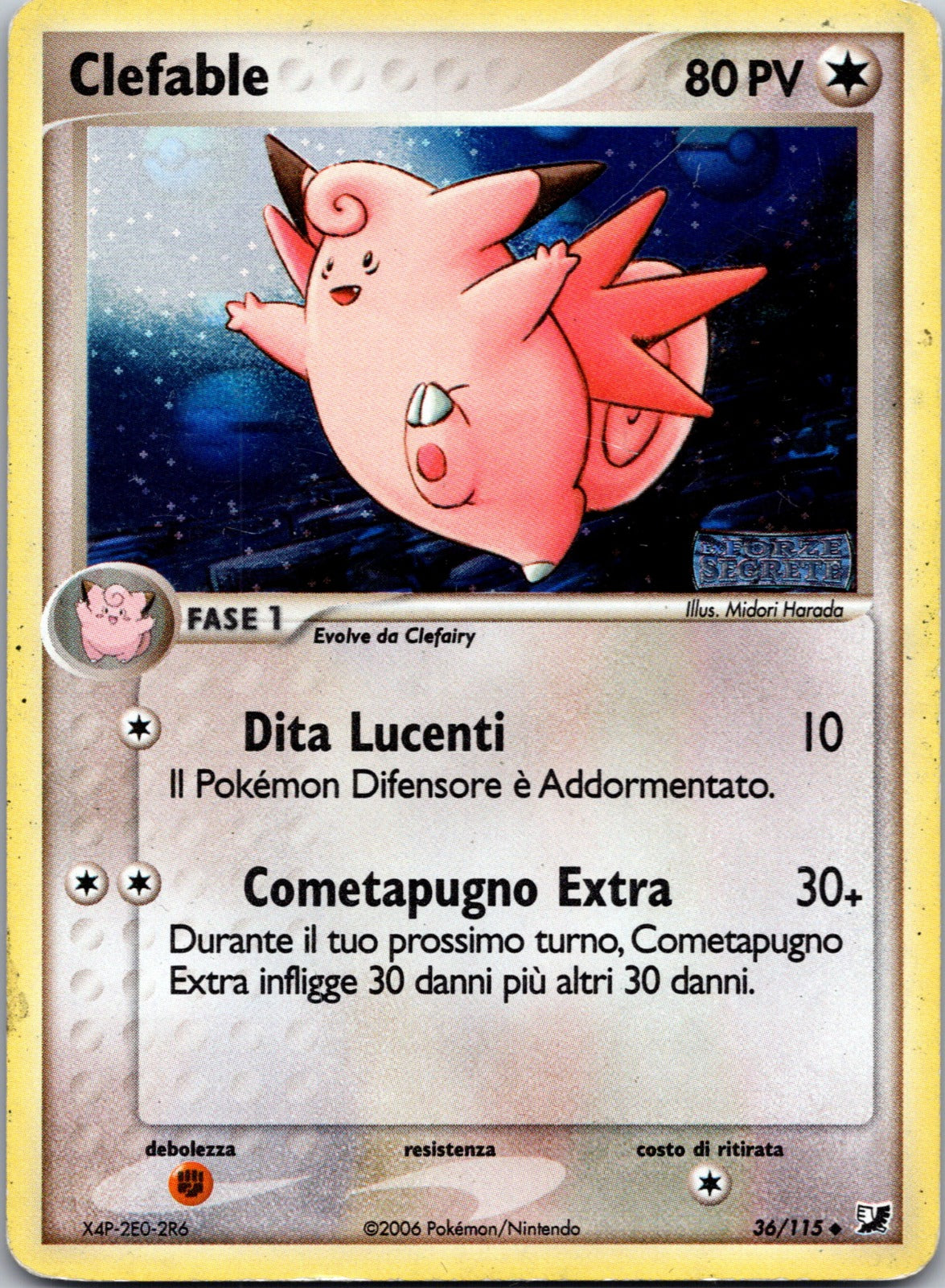2000 Clefable Base Set 2 005/130 NM