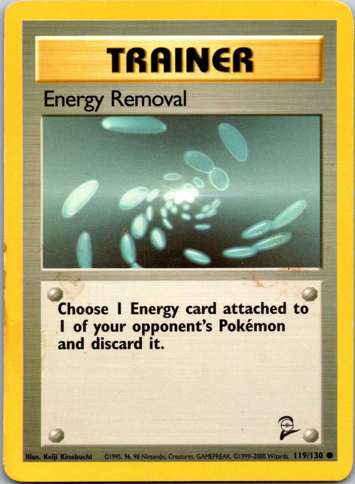 2000 Base Set 2 119/130 Energy Removal LP
