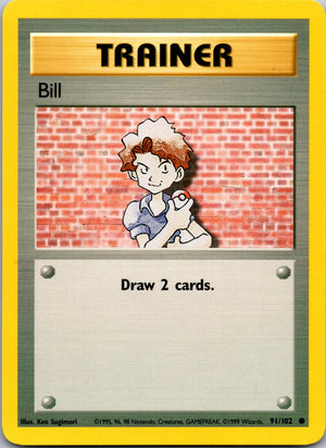 1999 Base Set #091/102 Bill Common C188