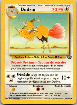 2000 Base Set 2 037/130 Dodrio LP