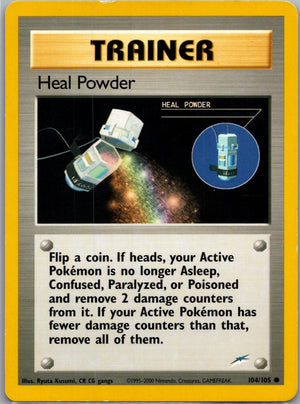 Neo Destiny 104/105 Heal Powder Common NM