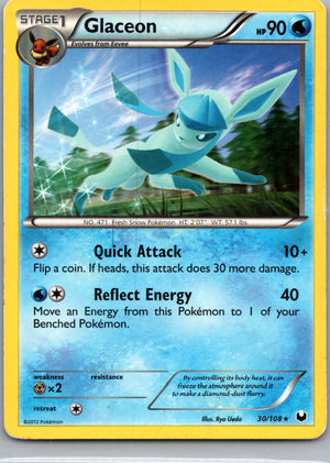 2012 Dark Explorers 030/108 Glaceon M124