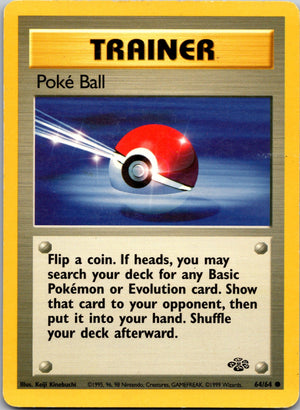 1999 Jungle 64/64 Poke Ball Common C297