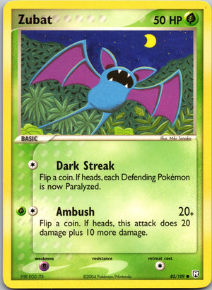2004 Team Rocket Returns 82/109 Zubat LP